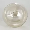 Стеклянная потолочная люстра Chilton LSP-8410 форма шар цвет янтарь Lussole