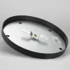 Стеклянная потолочная люстра Chilton LSP-8410 форма шар цвет янтарь Lussole