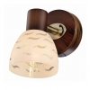 Стеклянный спот Shayla TL3730Y-01BB белый TopLight
