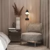 Настенный светильник Shelf 10216/1W Black конус черный Loft It