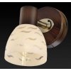 Стеклянный спот Shayla TL3730Y-01BB белый TopLight