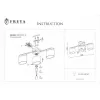 Стеклянная потолочная люстра Bice FR5101-CL-03-CN белая Freya