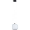 Стеклянный подвесной светильник Mantunalle 99366 форма шар белый Eglo