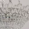 Хрустальная подвесная люстра Патриция 447010512 прозрачная MW-Light