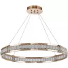 Хрустальный подвесной светильник Theatrum 4206-8P прозрачный круглый Favourite