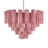 Стеклянная подвесная люстра Murano 10580/800 Pink Loft It