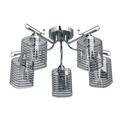 Стеклянная потолочная люстра Олимпия 638019705 MW-Light