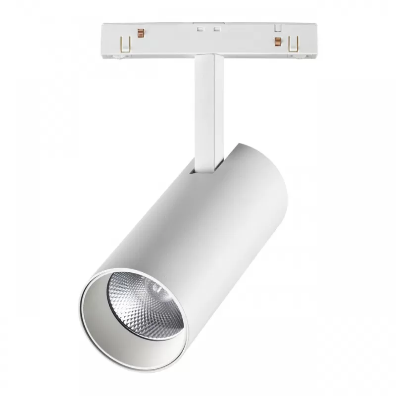 Трековый светильник Flum 358423 цилиндр белый Novotech Трековый светильник Flum 358423 цилиндр белый Novotech