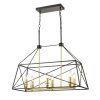 Подвесной светильник Clemente 10038 VL4272P06 черный Vele Luce