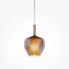 Стеклянный подвесной светильник Duality MOD271PL-01B6 коричневый Maytoni