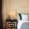 Интерьерная настольная лампа Crystal Table Lamp BRTL3023 цилиндр белый DeLight Collection