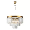 Хрустальная подвесная люстра Triumph 7383/8P BR прозрачная iLamp