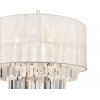 Подвесная люстра Fata VL3173P07 цилиндр белая Vele Luce