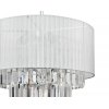 Подвесная люстра Fata VL3173P07 цилиндр белая Vele Luce