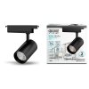 Трековый светильник Track Lights LED TR074 цилиндр черный Gauss