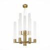 Стеклянная подвесная люстра Terni SL1229.303.09 цилиндр прозрачная ST Luce