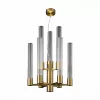 Стеклянная подвесная люстра Terni SL1229.303.09 прозрачная цилиндр ST Luce