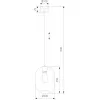 Стеклянный подвесной светильник Elio 5971 Elio TK Lighting