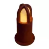Стеклянный наземный светильник Rusty 229431 желтый SLV