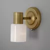 Стеклянный спот Corso 20089/1 бронза белый цилиндр Eurosvet