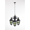 Стеклянный уличный светильник подвесной PETERSBURG lead GLASS 79870lg/3 Bl прозрачный Oasis Light