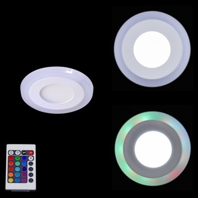 Точечный светильник  50503-9.0-001TM LED3+3W  WH/DL+RGB