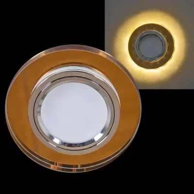 Точечный светильник  16309-9.0-001LF MR16+LED3W TEA коричневый