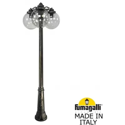 Наземный фонарь GLOBE 300 G30.157.S30.BZF1RDN Fumagalli Уличный