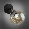 Стеклянное бра 935 OML-93501-01 бежевое форма шар Omnilux