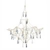 Хрустальная подвесная люстра Lucciola MD18001068-1E matt gold прозрачная DeLight Collection
