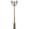 Стеклянный наземный фонарь St.LOUIS L 89110LB/16/E7 Gb мат/тр белый Oasis Light