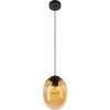 Стеклянный подвесной светильник Bubble 10427 Amber цвет янтарь Loft It