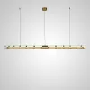 Стеклянный подвесной светильник  Optima01 прозрачный ImperiumLoft