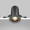 Точечный светильник Focus Led DL125-L12-3K-B цилиндр черный Maytoni