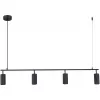 Подвесной светильник Kendo SL1213.403.04 цилиндр черный ST Luce