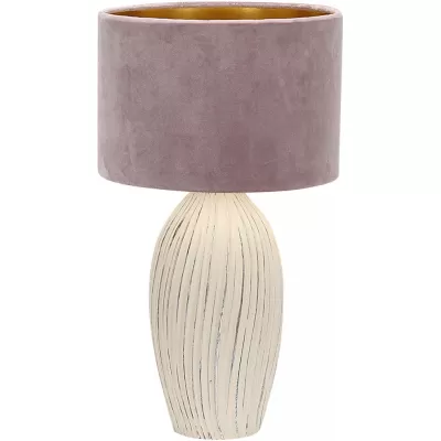 Интерьерная настольная лампа Amphora 10172/L Ivory Escada
