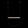 Стеклянный подвесной светильник Liana 10221/1700 цилиндр белый Loft It