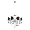 Подвесная люстра Faccialuna SL173.103.07 полукруглая черная ST Luce