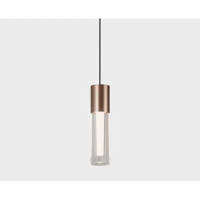 Подвесной светильник  IT014-0204 rose gold Italline цилиндр