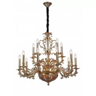 Подвесная люстра Firenze FIRENZE 1780.15.3 antique gold Lucia Tucci