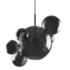 Стеклянный подвесной светильник Bolle 2029-P6 форма шар серый Loft It