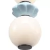 Стеклянный подвесной светильник Florentini SL6134.433.01 белый форма шар ST Luce