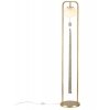 Стеклянный торшер Fiolent 5432/1F белый форма шар Odeon Light