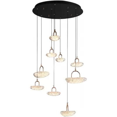 Светодиодный подвесной светильник MT9125 MT9125-9H french gold DeLight Collection
