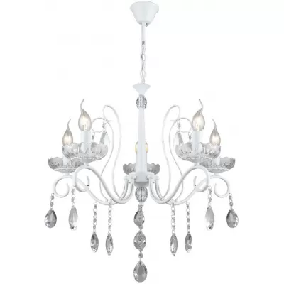 Подвесная люстра Lillian WD3631/5H-WT-CL