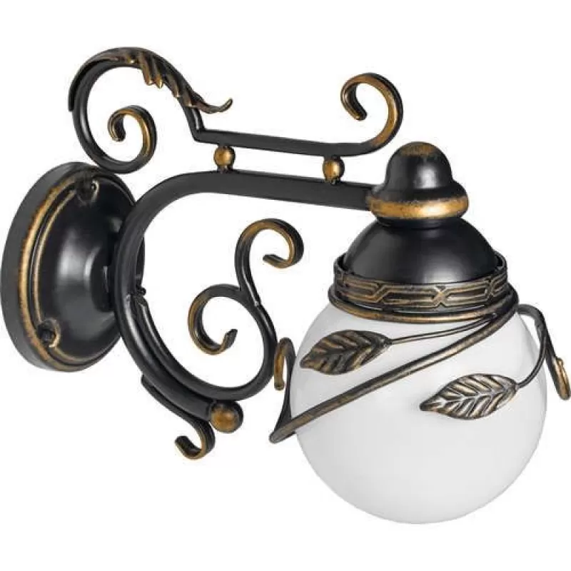 Настенный фонарь уличный Галактика 31-002-ЧЗ белый Кузнечное дело Настенный фонарь уличный Галактика 31-002-ЧЗ белый Кузнечное дело