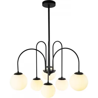 Потолочная люстра Mebsuta A1675LM-6BK Artelamp