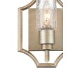 Стеклянное бра Elsa VL4214W01 прозрачное цилиндр Vele Luce