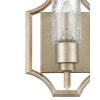 Стеклянное бра Elsa VL4214W01 прозрачное цилиндр Vele Luce