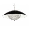 Хрустальный подвесной светильник Mezzaluna LDP 1578-9B BK прозрачный Lumina Deco